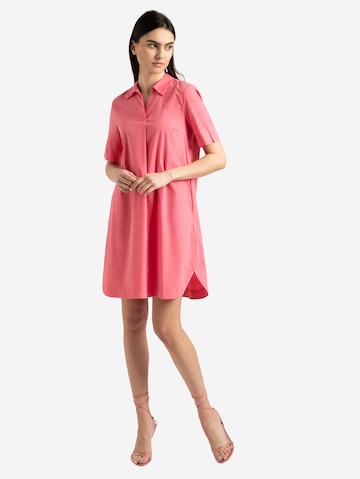 MORE & MORE Shirt Dress in Pink: front