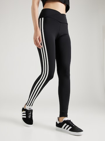 ADIDAS ORIGINALS Skinny Leggings 'Adicolor Classics' in Schwarz: predná strana