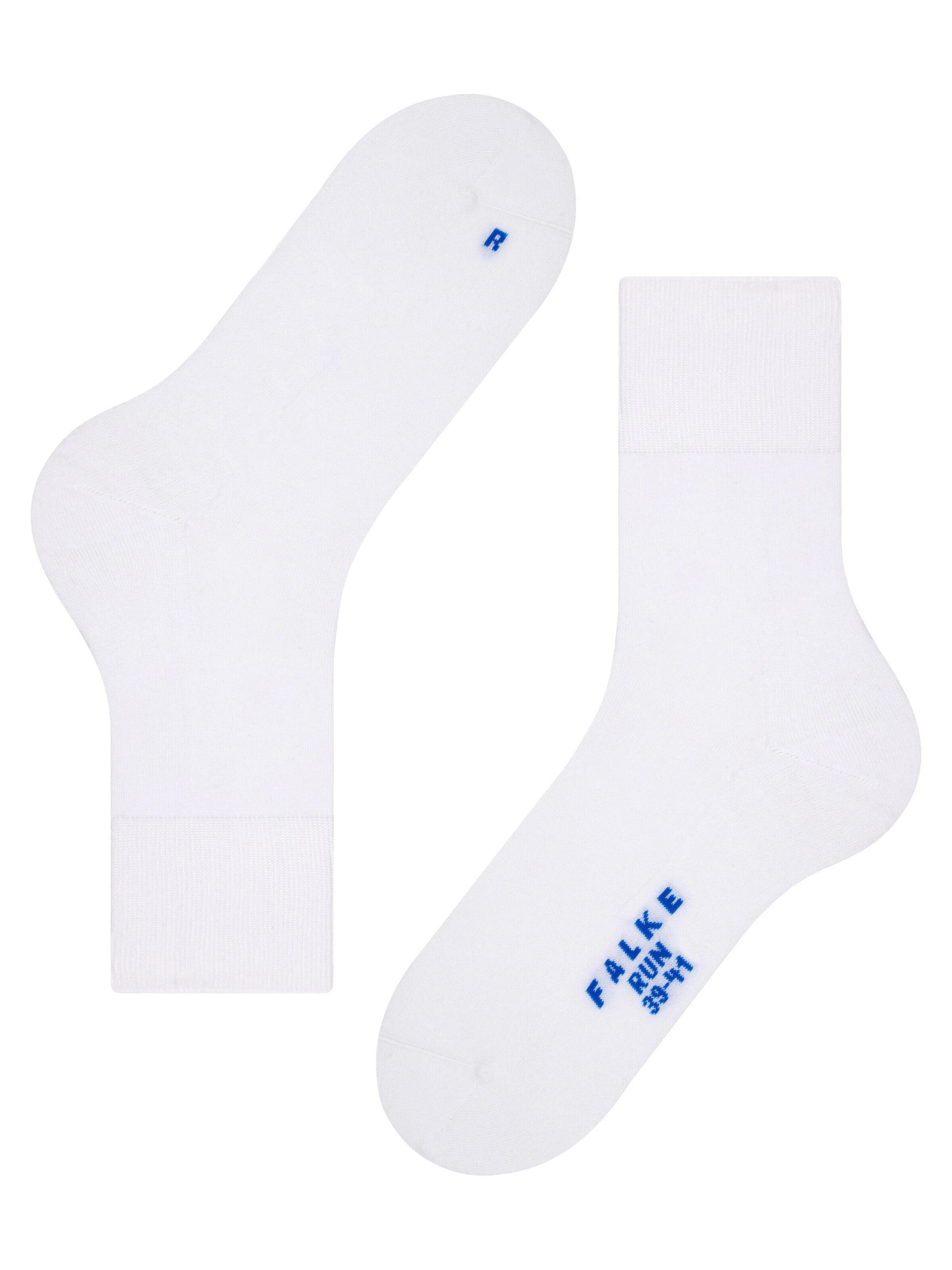 FALKE Socken 'Run'‌‌‌‌‌‌‌‌‌‌ in Weiß