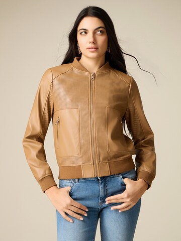 Veste mi-saison oltre en beige : devant