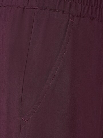 CECIL - Perna larga Calças 'Neele' em vermelho