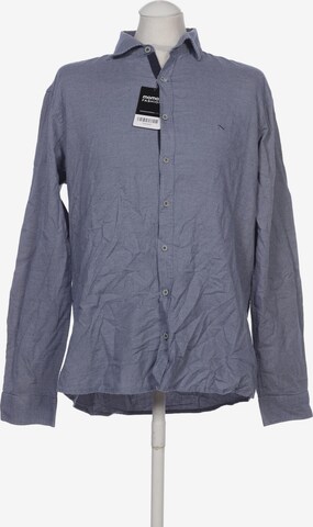 BRAX Button Up Shirt in S in Blue: front