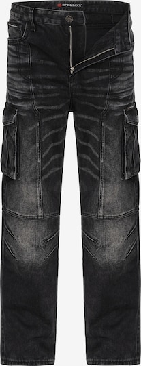 CIPO & BAXX Cargo Jeans 'CD897' in 29/32 in Black, Item view
