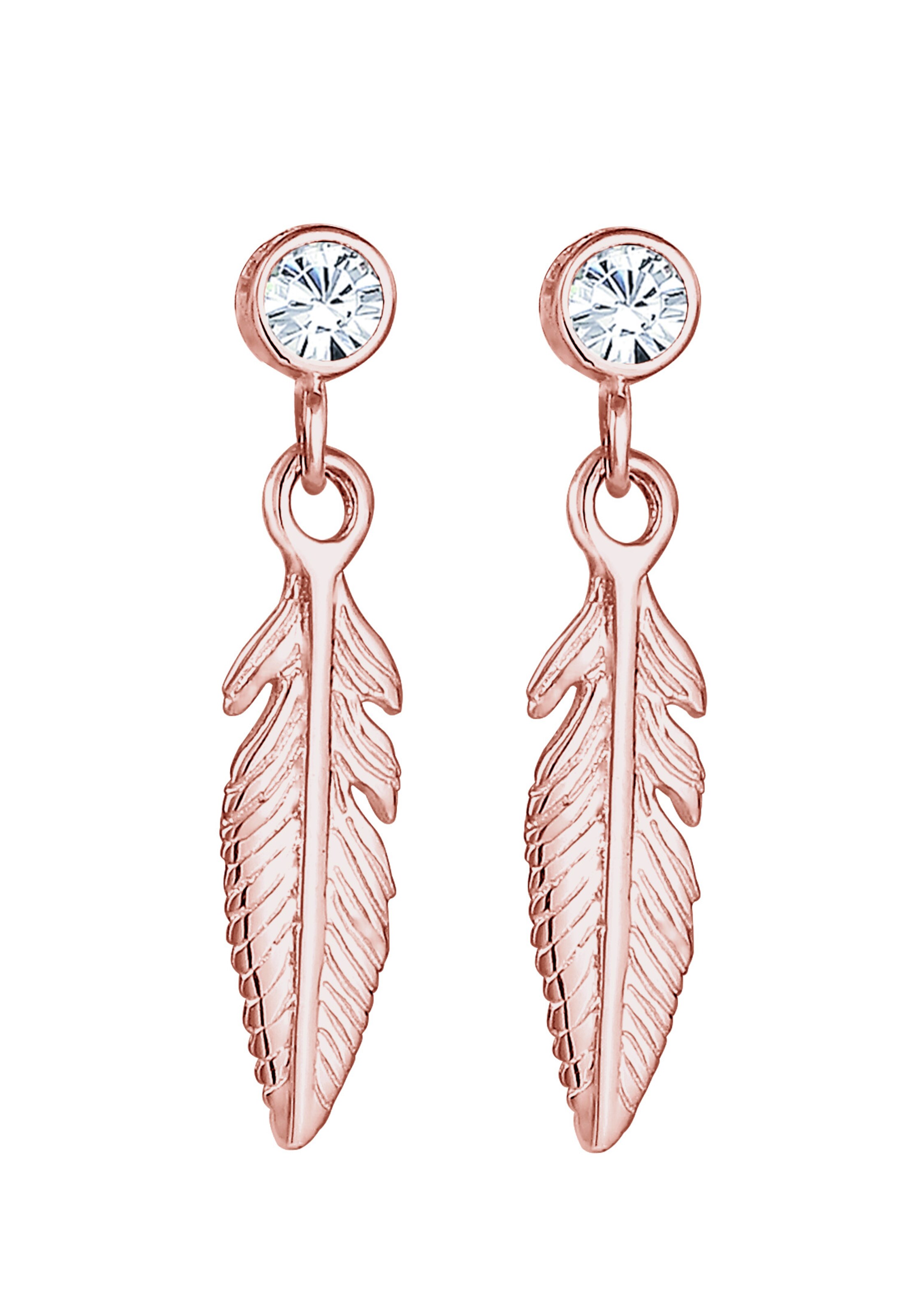 Boucles d'oreilles 'Boho' ELLI en or : devant