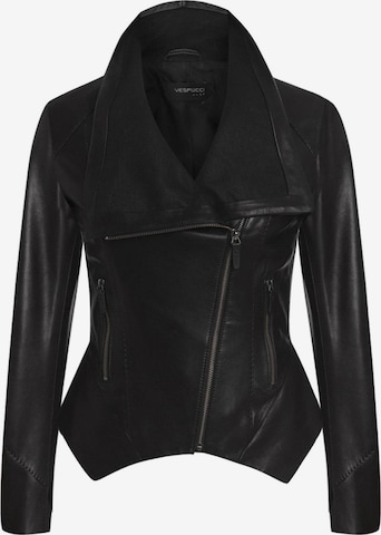 VESPUCCI BY VSP Winter Jacket 'Ella' in Black: front