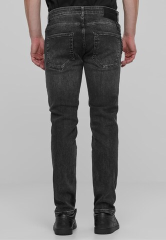2Y Premium Slimfit Jeans in Zwart