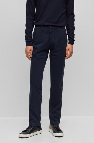 regular Pantaloni chino 'Crigan3-D' di BOSS in blu