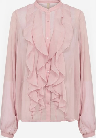 Soyaconcept Shirt ' SC-NAIA ' in Roze: voorkant