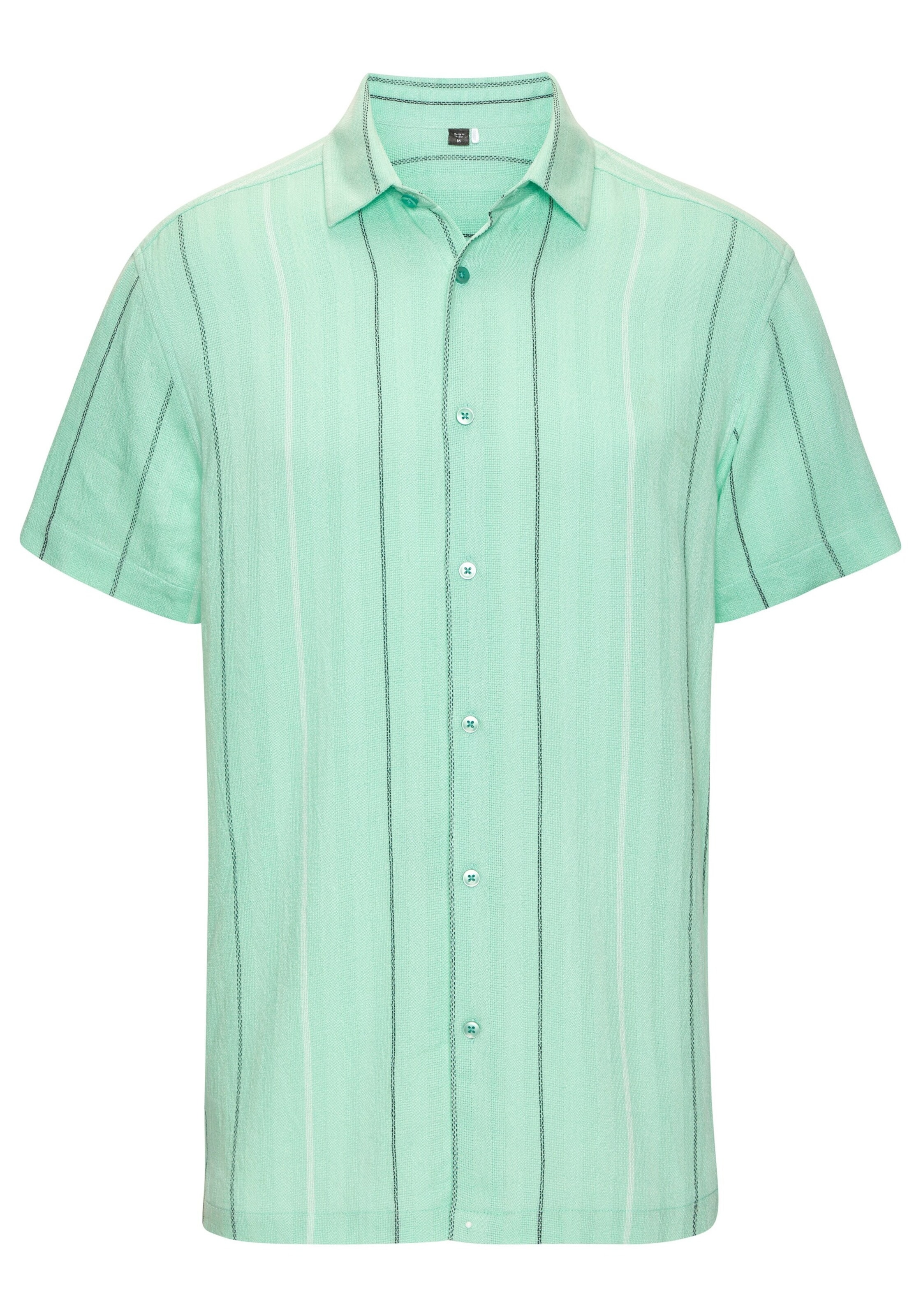 JOHN DEVIN Regular fit Button Up Shirt in Blue: front