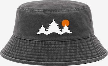 Neverless Hat 'Bäume' in Black: front