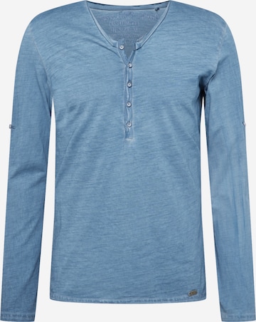 T-Shirt Key Largo en bleu : devant