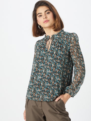 ONLY Blouse 'Ditsy' in Groen: voorkant