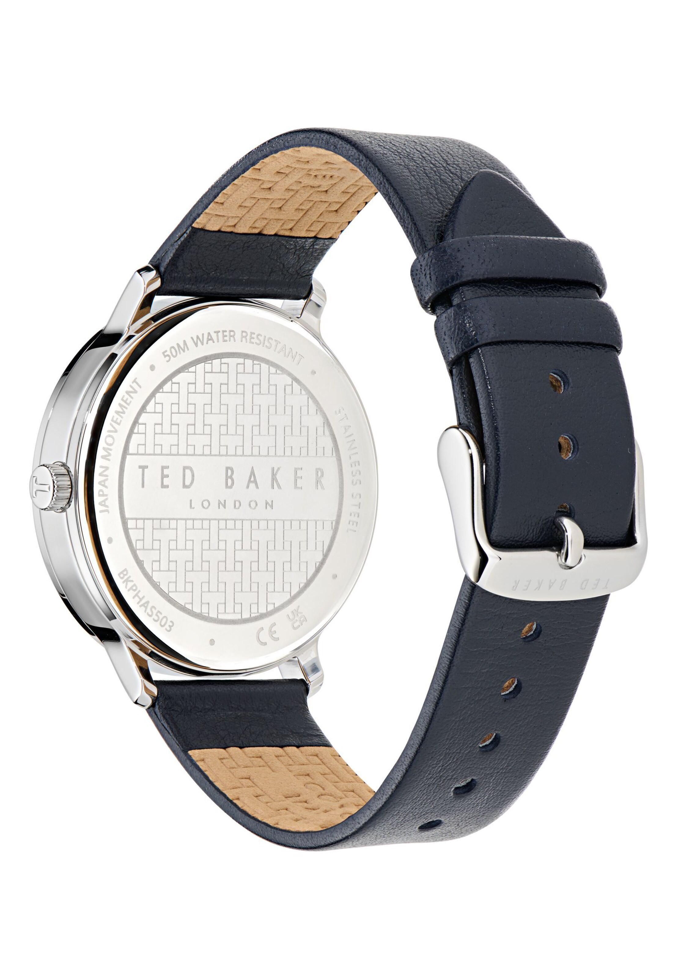 Ted Baker Analoguhr 'HAARVIN' in Schwarz