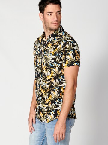 KOROSHI Regular Fit Hemd in Mischfarben