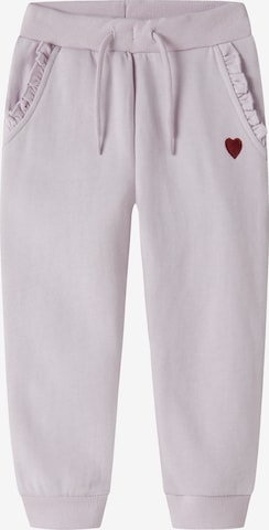 NAME IT Штаны 'NMFVima' в Лиловый: спереди
