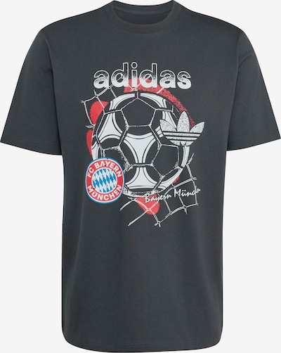 ADIDAS ORIGINALS Tehnička sportska majica 'FCB' veličine M u plava / grafit siva / crvena / bijela, Pregled proizvoda