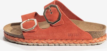 Bayton Pantoletter 'Atlas' i orange: forside