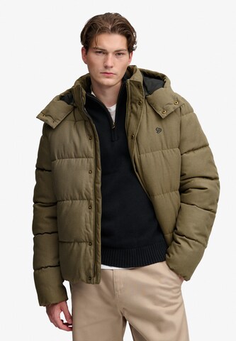 Superdry & Co - Chaqueta de invierno en marrón: frente