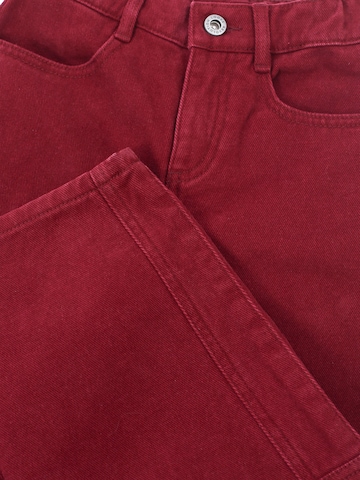 Looxs Revolution Barrel Jeans in Red
