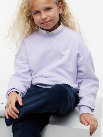 Sweat-shirt TOMMY HILFIGER en violet