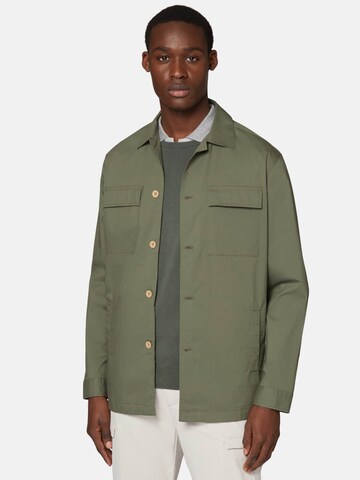 Boggi Milano Between-Season Jacket in Green: front