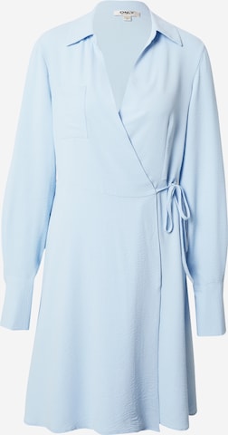 Robe 'ONLLYDIA' ONLY en bleu : devant