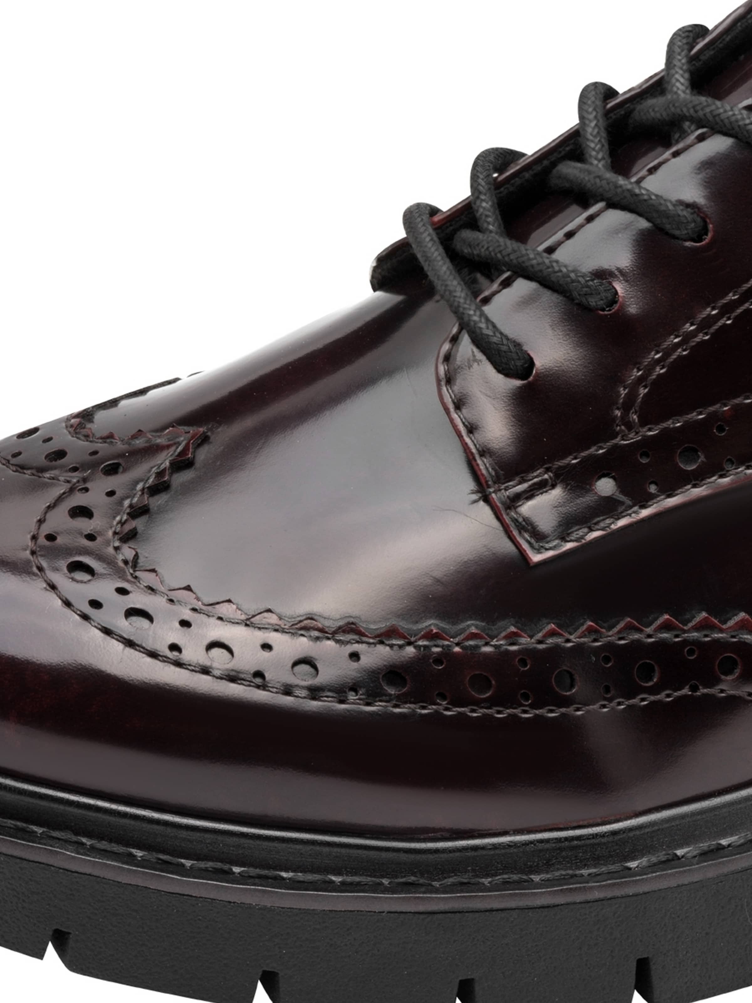 Tamaris Lace-up shoe in Red