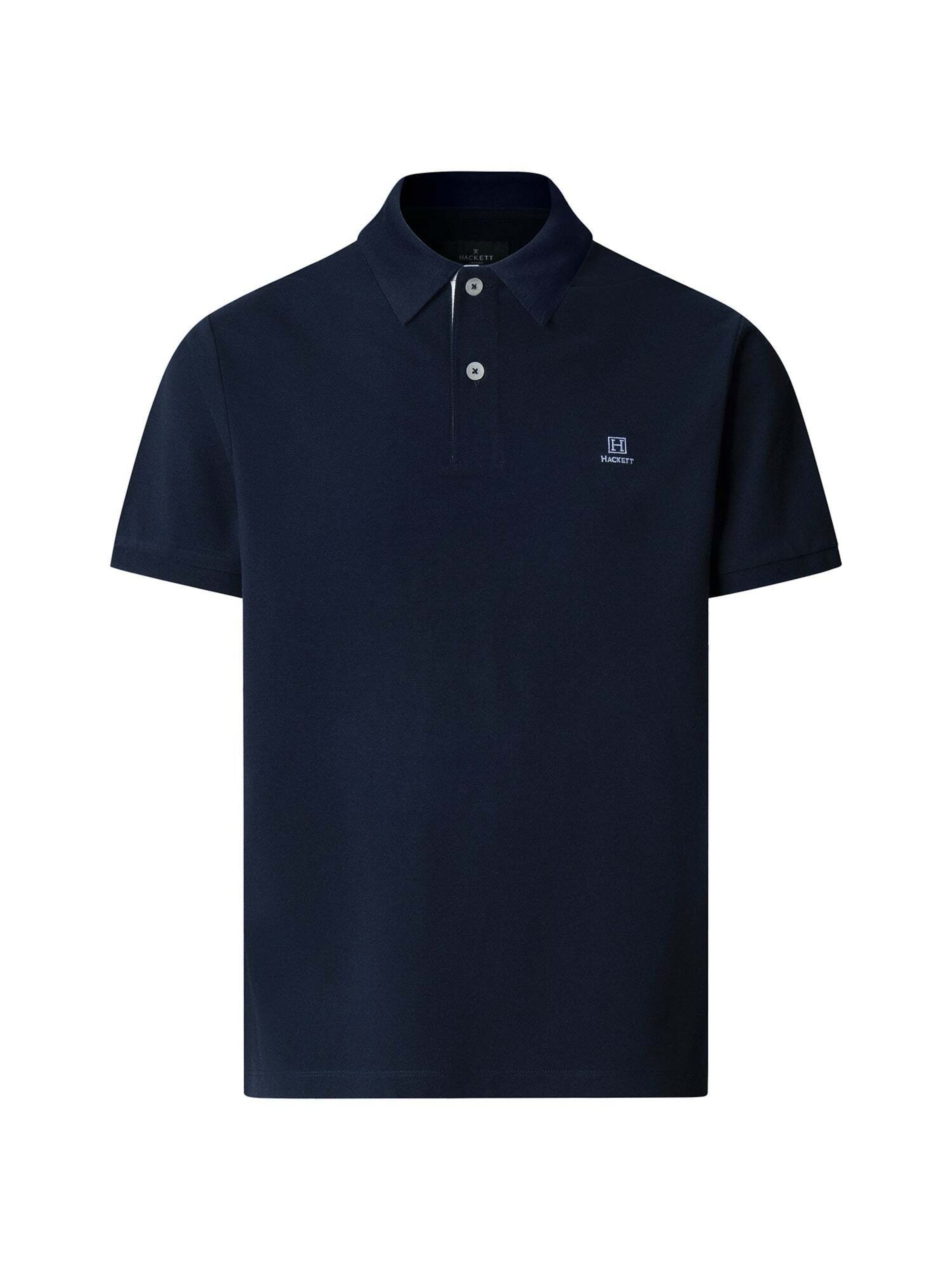 Hackett London Poloshirt in Blau: Vorderseite