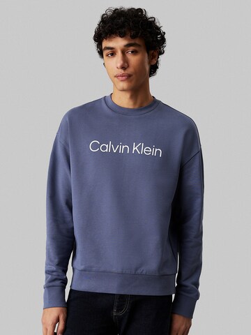 Calvin Klein Sweatshirt in Blue: front