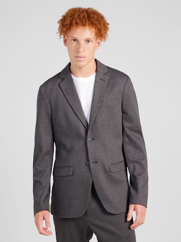 Coupe slim Veste de costume SELECTED en gris : devant
