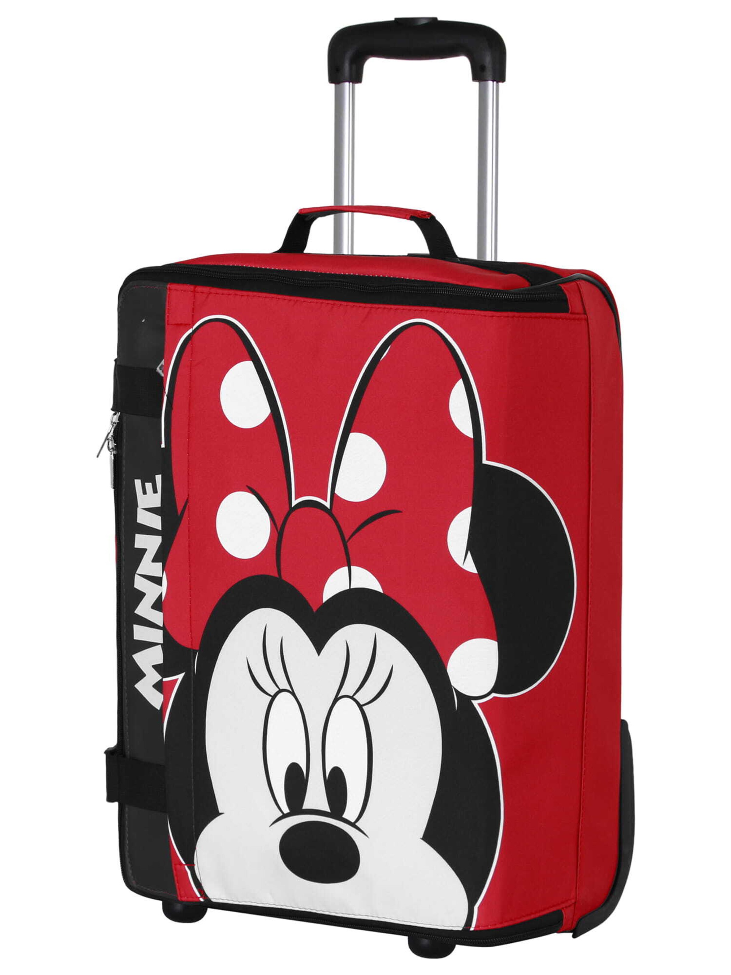 DISNEY Koffer 'Minnie Mouse' in Rot: Vorderseite