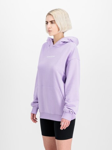 ALPHA INDUSTRIES - Sudadera en lila: frente