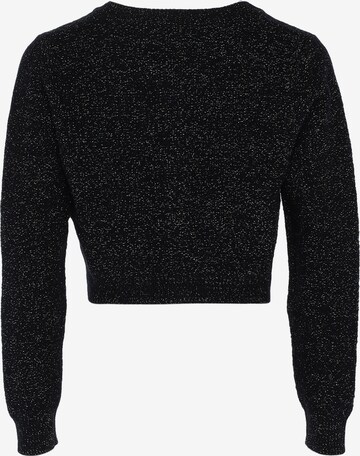 myMo at night Knit Cardigan in Black