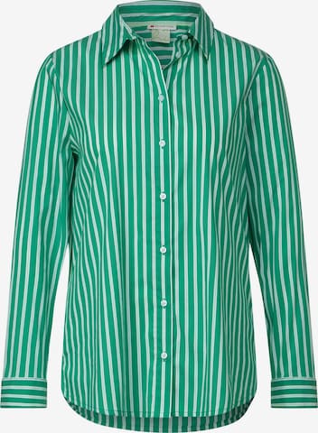 STREET ONE Bluse in Grün: Vorderseite