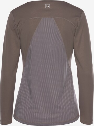 T-shirt fonctionnel LASCANA ACTIVE en marron