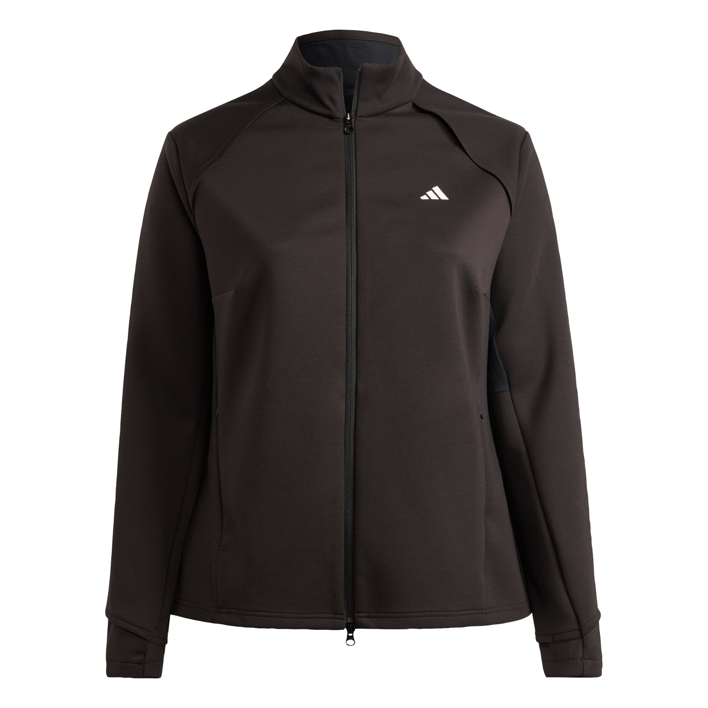 ADIDAS PERFORMANCE Sportjacke in Schwarz: Vorderseite