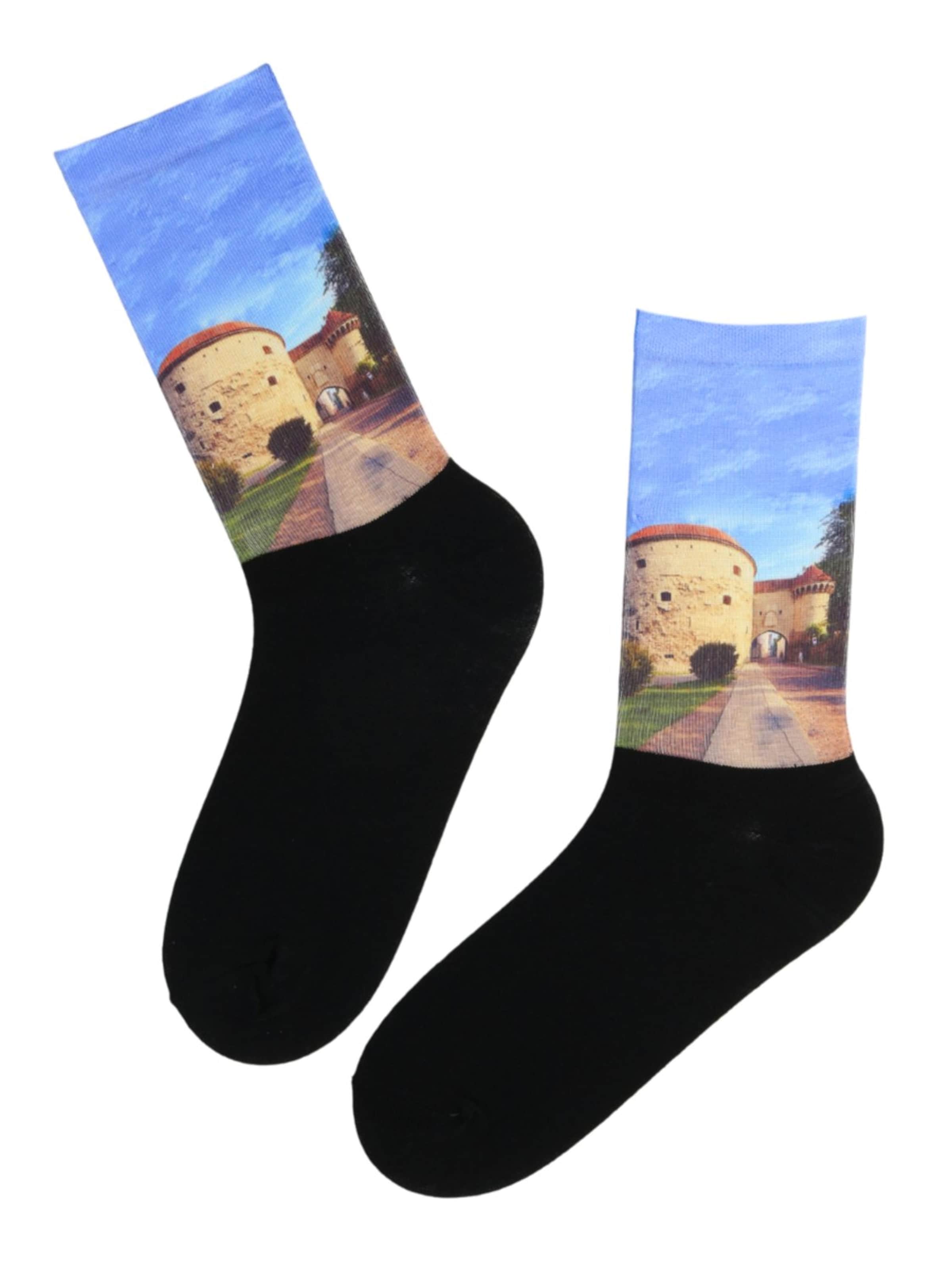 Sokisahtel Socken‌‌‌‌‌‌‌‌ in Mischfarben: Vorderseite