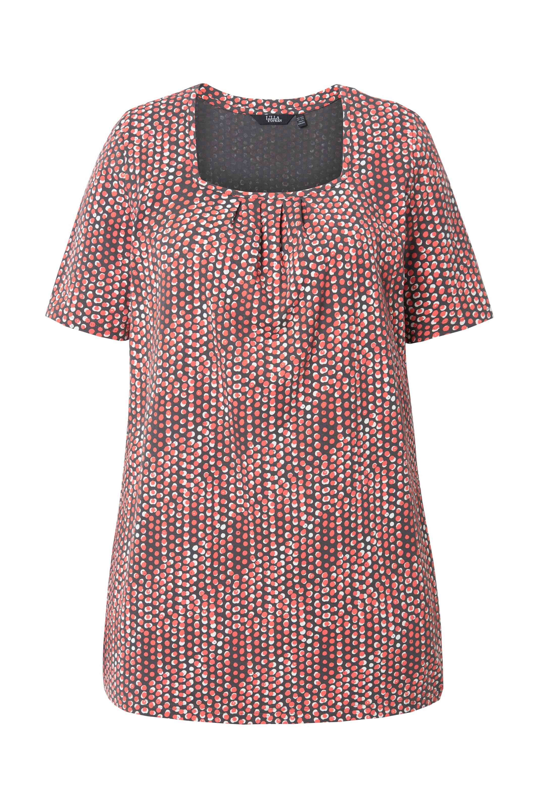 Ulla Popken Shirt in Rot: Vorderseite