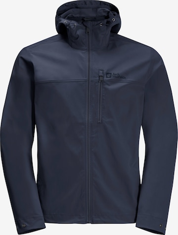 JACK WOLFSKIN Outdoor jacket 'DESERT WIND' in Blue: front