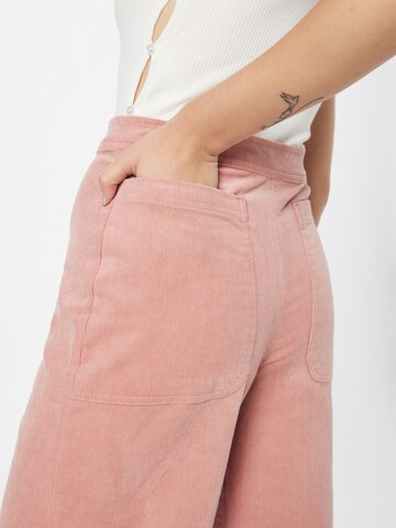 ICHI - Loosefit Pantalón en rosa