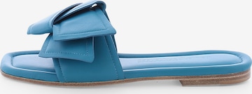 Kennel & Schmenger Mules in Blue: front