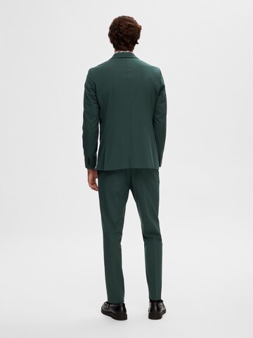 SELECTED HOMME Slim fit Business-colbert 'Liam' in Groen