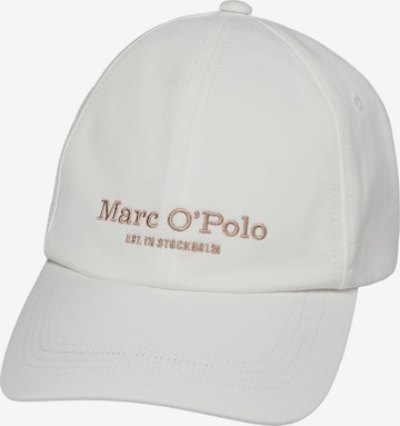 Casquette Marc O'Polo en blanc : devant