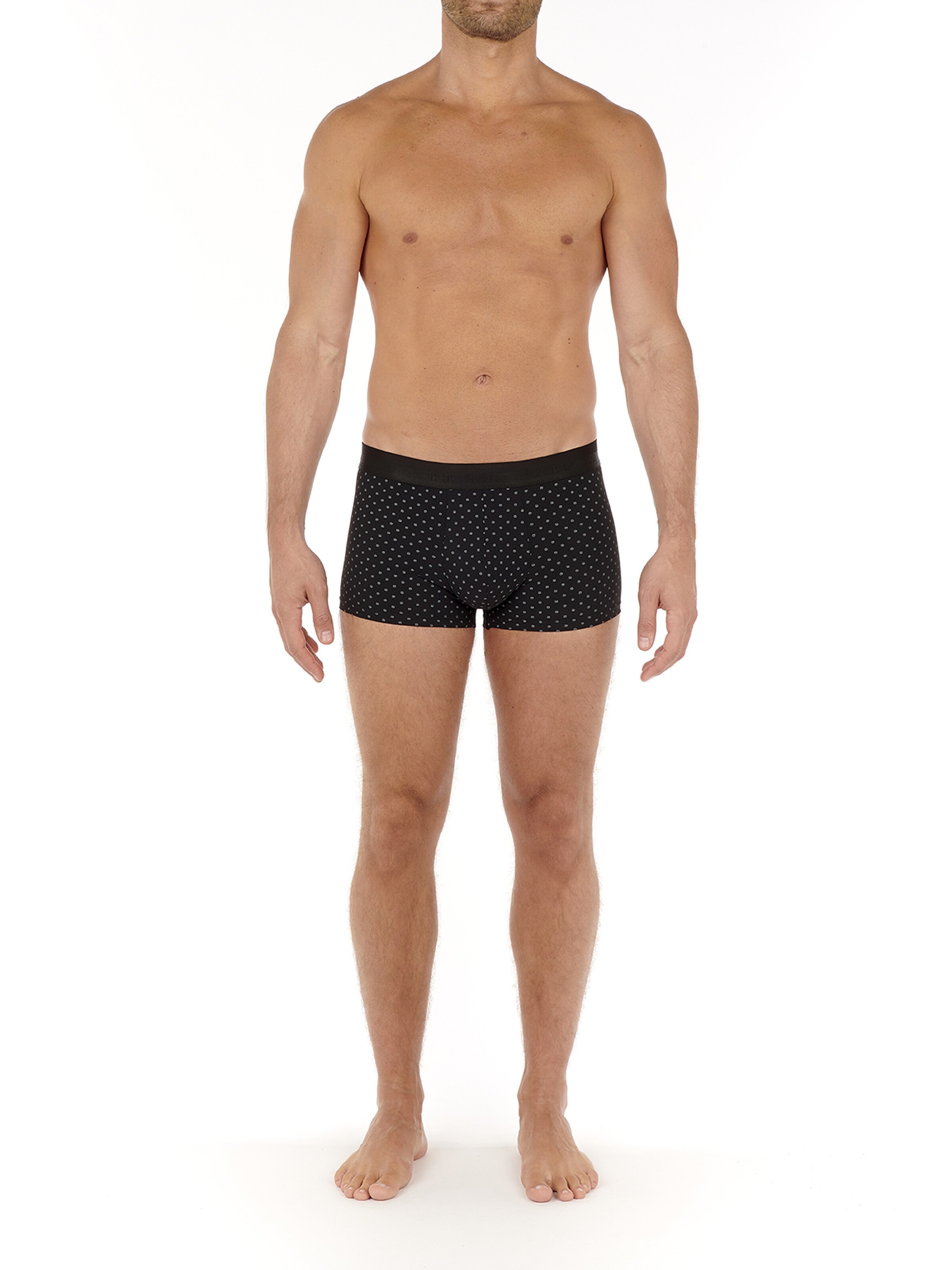 HOM Boxershorts ' Max ' in Zwart: voorkant