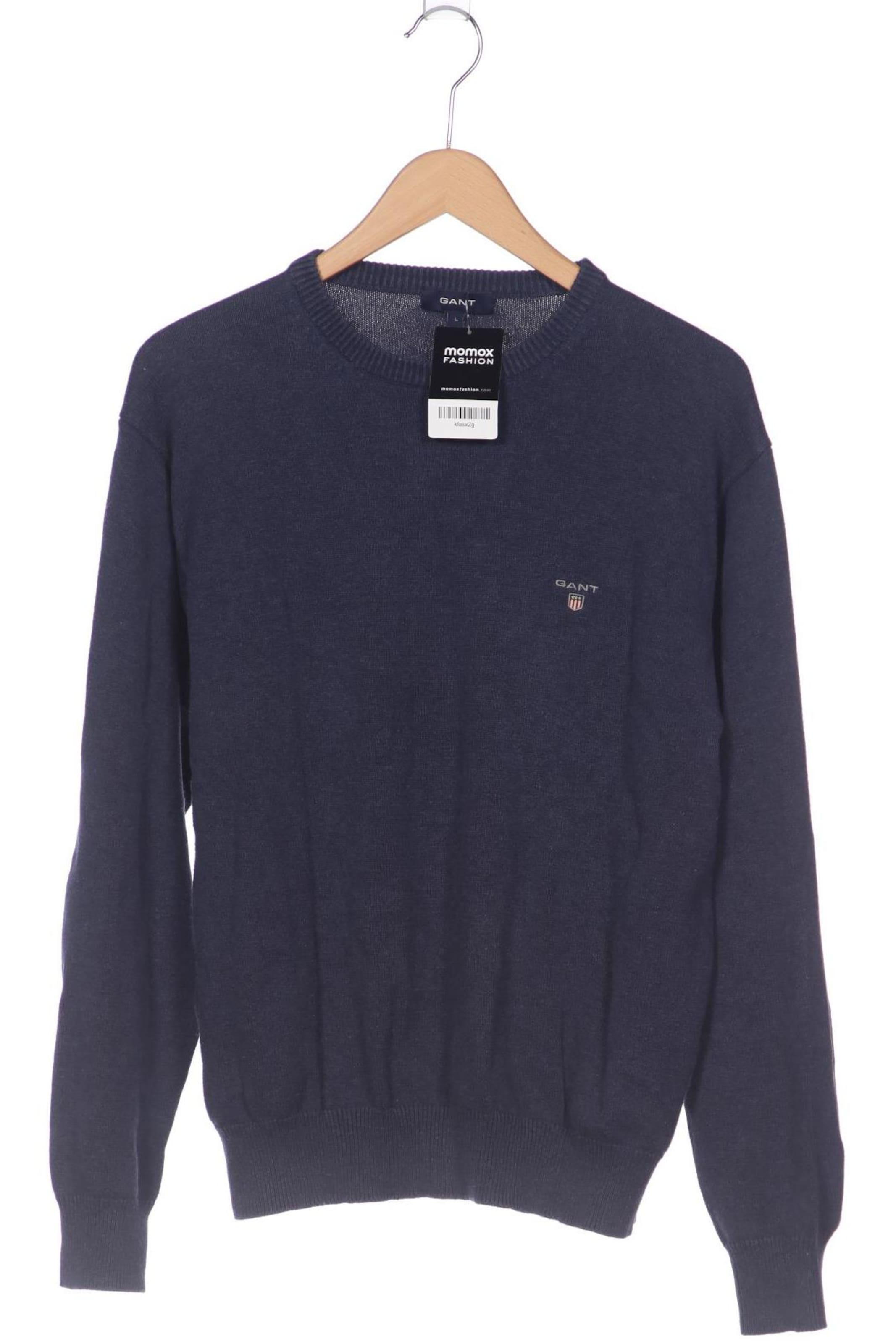 GANT Sweater & Cardigan in L in Blue: front