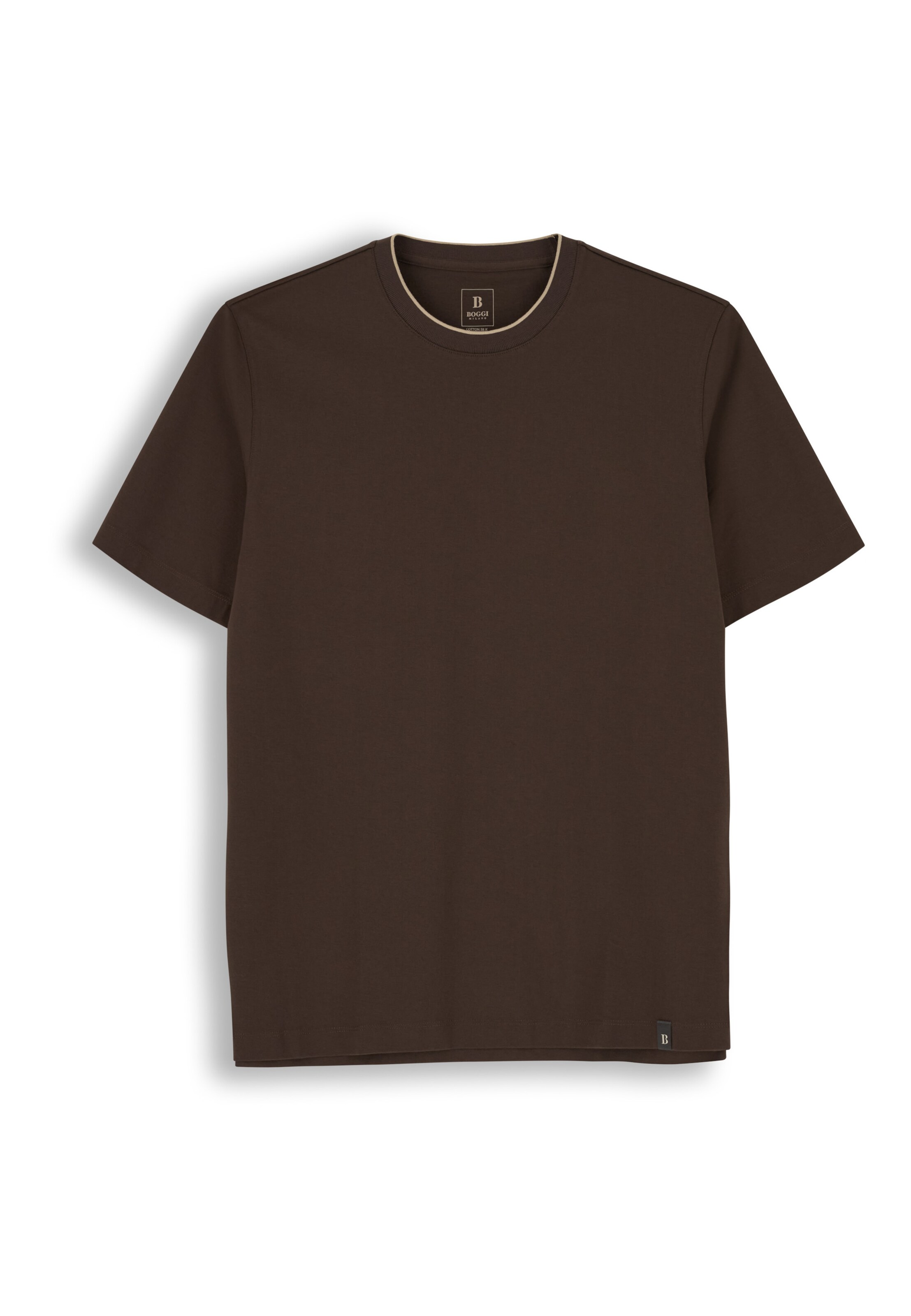 Boggi Milano Shirt in Brown: front