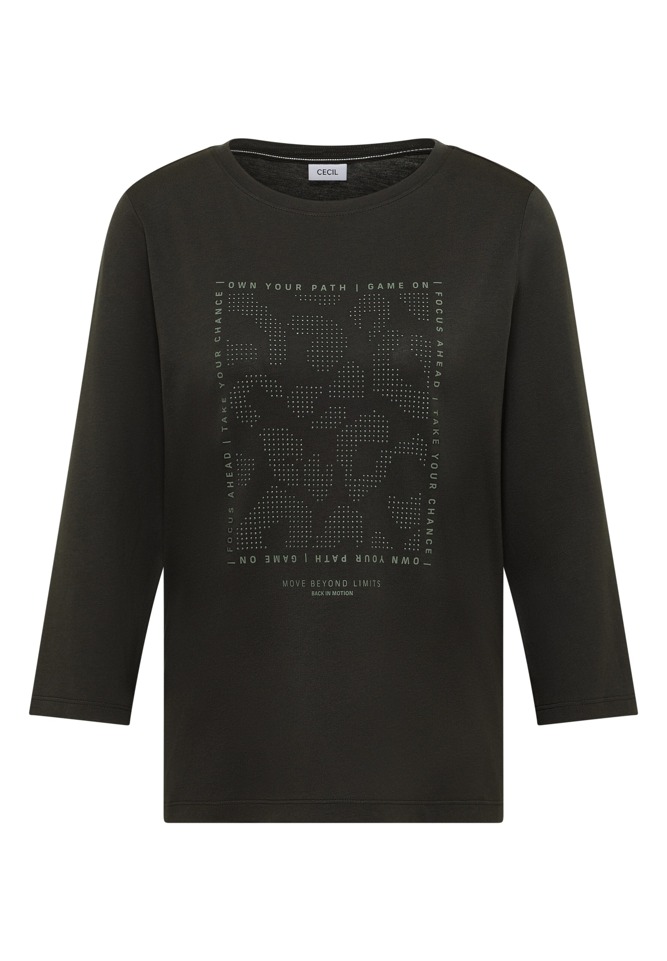 CECIL Shirt in Grün: Vorderseite