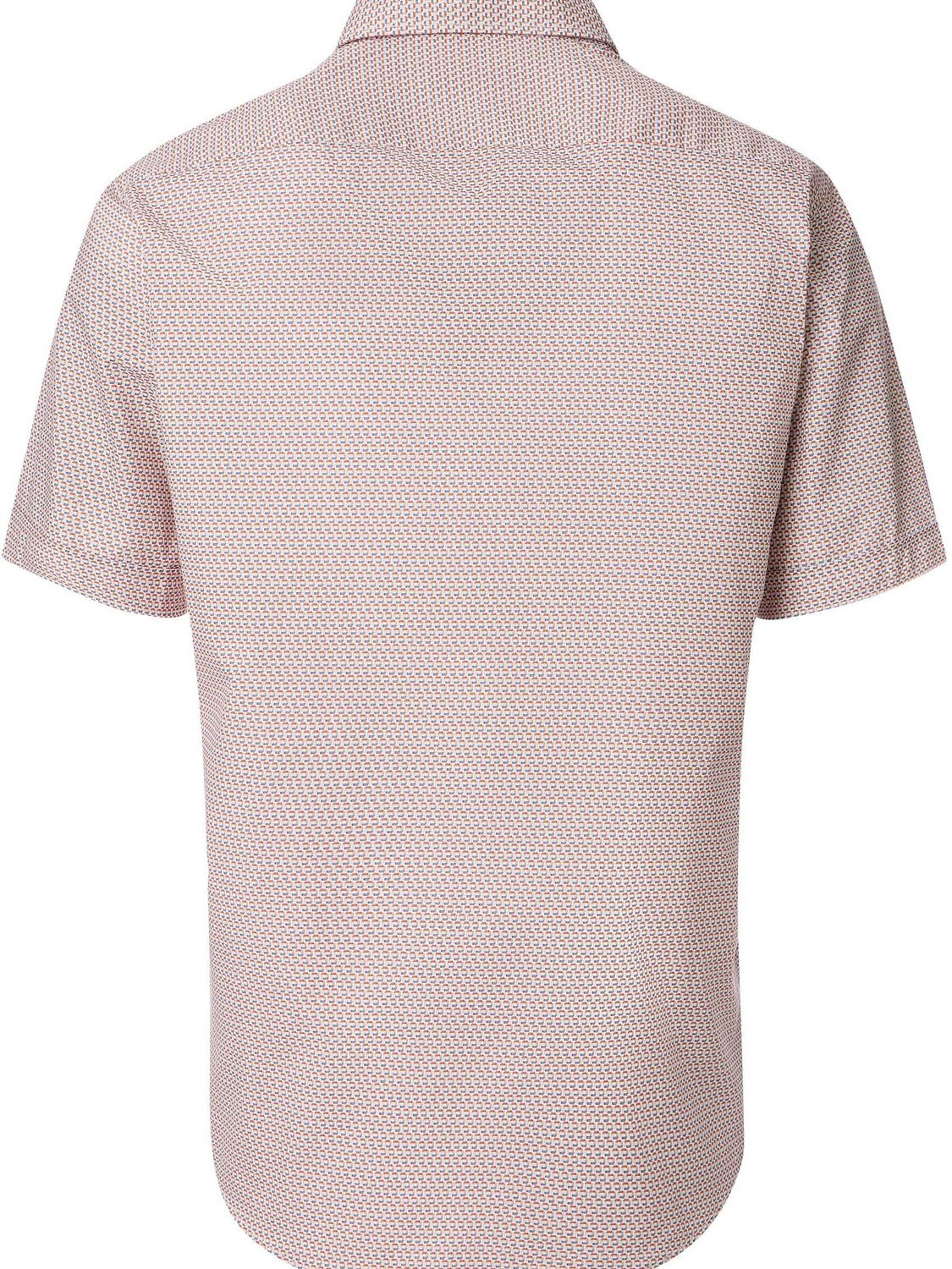 CASA MODA Regular fit Button Up Shirt in Orange