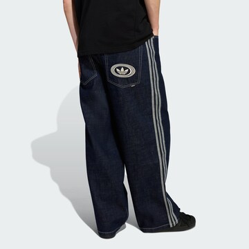 ADIDAS ORIGINALS Wide Leg Jeans in Blau