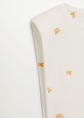 MANGO Shirt 'Emflow' in White